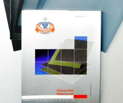 Matador Abrasive Wet or Dry Sandpaper 5 Sheet 7000 Grit 9"x11" S/C Made in Germany