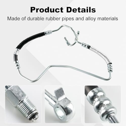 Power Steering Pressure Hose Compatible with Toyota Highlander Lexus RX330