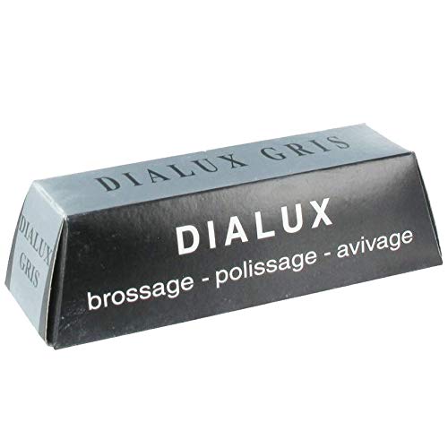 Silver Black Jewelry Polishing Compound White & Gray Dialux Rouge 2 Bars