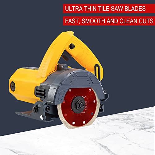5" 125mm Super Thin Diamond Ceramic Saw Blade Porcelain Cutting Blade for Cutting Ceramic Or Porcelain Tile - size: 5"-Red