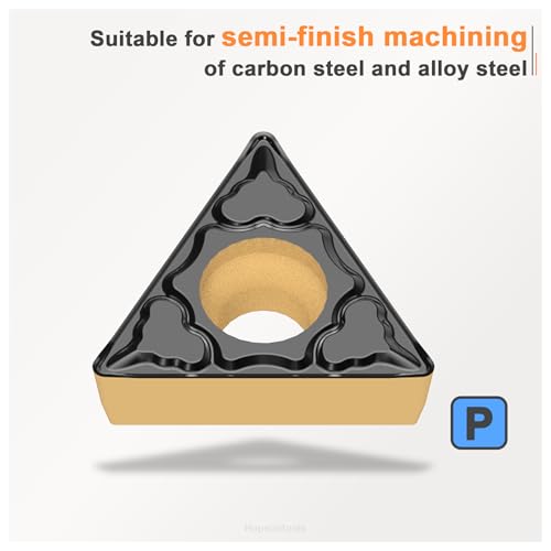 TCMT32.51(TCMT16T304) Turning Insert for Steel Semi-Finish Tools 10pcs - size: TCMT 31.51-PM