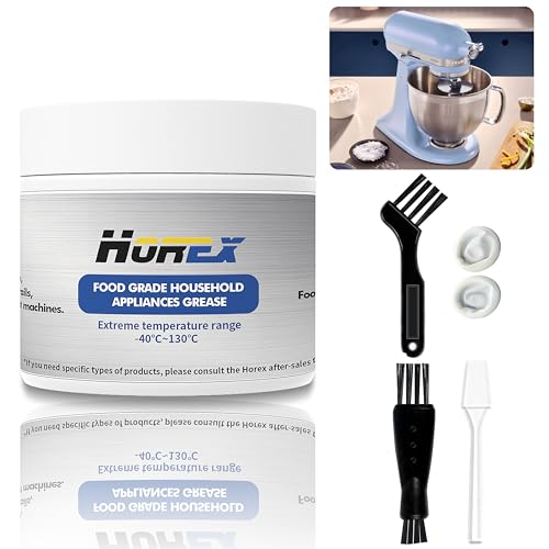 Food Grade Grease 1.76oz Kitchen Stand Mixer Machines Lubricant Anti-Seize Slicers Gear Bearing Attachments for Home Household Blender Coffee Grinders Cooking Baking ice Cream Equipment 50g