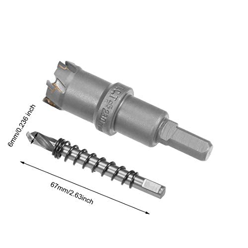 Carbide Hole Saw 23mm/0.9" Cutting Dia Hole Saw Cutter - size: 0.9"/23mm