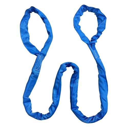 17,000 LBS Lifting Sling, 13 FT Eye & Eye Round Sling - size: 17,000lb-13ft
