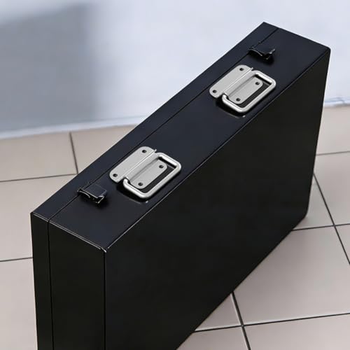 304 Stainless Steel Folding Pull Handle, Recessed Chest Lift Grip