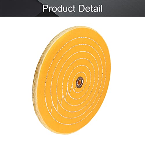 12 Inch Cotton Buffing Wheel, 5/8" Arbor Hole, for Bench Grinder - size: 12inch 16mm hole