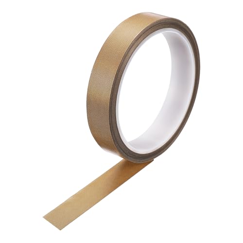 uxcell 1 Roll High Temperature PTFE Tape, 3/4" x 32.8ft Heat Shield Tape - size: 3/4" x 32.8ft x 0.25mm Thick