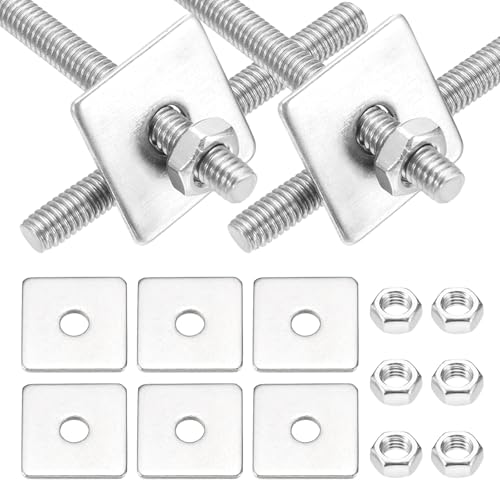 MECCANIXITY 8Set M4x35mm Fully Threaded Rod Threaded Rods Bar Studs - size: M4x35mm
