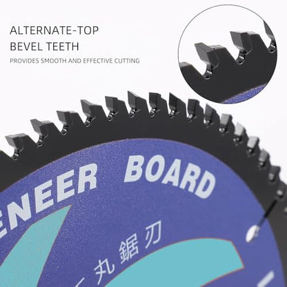 7-1/4”(185MM)-60T, Arbor 5/8"-Diamond, Smooth Cut Coasting. Circular Saw Blade, FRAMING&Ripping, for Laminate, Veneer Board, Plywood, Hard Wood, MDF and HDF Cutting - size: 7-1/4"(185mm) 60T