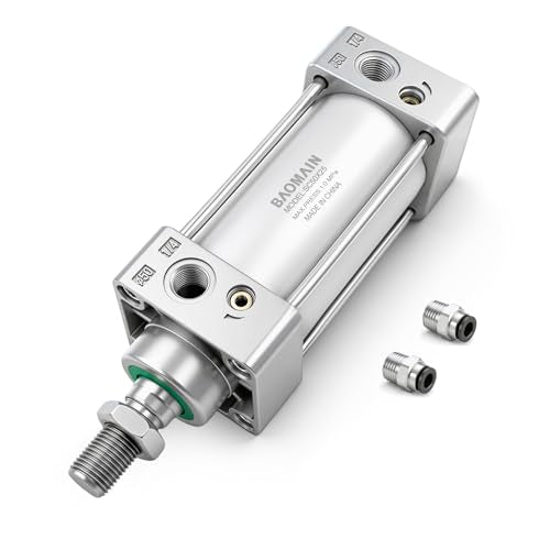 BAOMAIN Pneumatic Air Cylinder 2" Bore 1" Stroke SC50x25