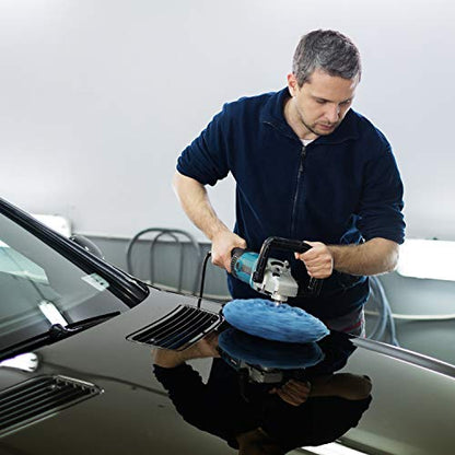 20 Pcs 9-10 Inch Microfiber Car Buffer Pads Polisher Bonnet Buffing Cover