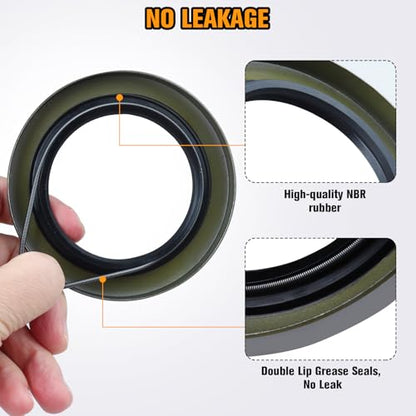 HITCHVOGER 4Set 3500LB L68149 L44649 Trailer Hub Bearings Kits. - size: 4 Sets L68149 L44649 Trailer Bearings