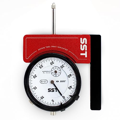 SST - Lathe Tool Post Indicator - High-Level Precision & Accuracy - Durable Construction - 5-Year Warranty Guaranteed