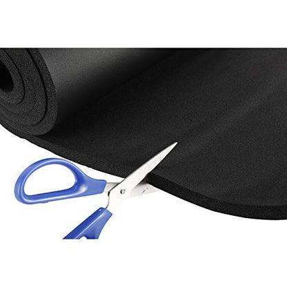 Artilife Closed Cell Foam Roll, Easy to Cut into Foam Sheets & Foam Pads for Sound Insulation, Cushion & DIY Projects (3/8" T x 13" W x 80" L) - size: 3/8" T x 13" W x 80" L