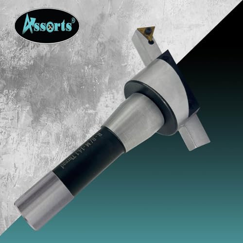 2" Fly Cutter with R8 Shank & Carbide Insert - size: R8 Shank (7/16" Drawbar)