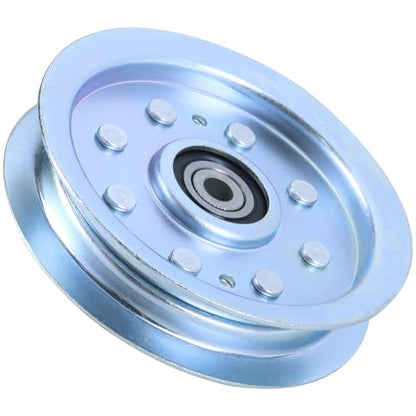 GELASKA 2 Pack 756-04129b Idler Pulley 4.25 for Cub Cadet 50 inch RZT 50 - color: A5 2x756-04129 White