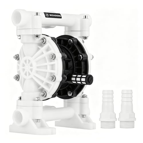 MXBAOHENG 15 GPM Air Operated Double Diaphragm Pump, 1 Inch - size: 15GPM, 1"Inlet & Outlet
