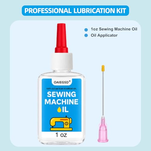 1oz Fine Light Sewing Machine Oil and Lubricant with Applicator - size: 1 fl oz