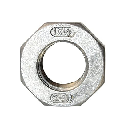 1/4" Male NPT to 1/8" Female NPT Female Reducing/Reducer Bushing Pipe Fitting,Adapter,Stainless Steel SS 304 Hex Bushing (1" Male to 1/2" Female) - size: 1" Male to 1/2" Female