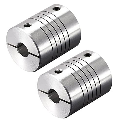 uxcell Motor Shaft 9mm to 9mm Helical Beam Coupler Coupling 25mm Dia 30mm Length - size: 9mm to 9mm