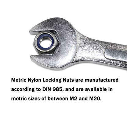Fullerkreg 1/2"-13 Nylon Insert Lock Nut, 18-8 Stainless Steel - size: 1/2-13 (10 Pack)