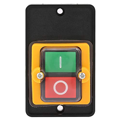 AC 220V/380V 10A Motor Controller ON/Off Push Button Switch NO NC Design Pushbutton Switch for Mechanical Equipment Textile Machinery -5()