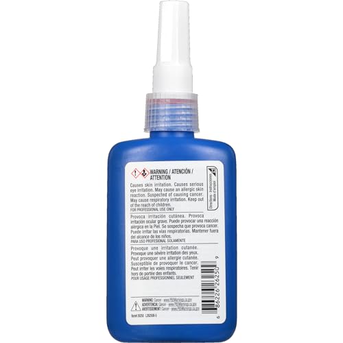 Permatex 26250 Permanent Strength Threadlocker Red, 50 ml - size: 50 ml, style: Liquid - Permanent Strength