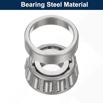 uxcell 30302 Tapered Roller Bearing Cone and Cup, 15x42x14.25mm, 2 Set - size: 30302