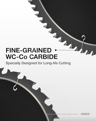 CRALY 12 Inch 40&80 Teeth General Purpose/Fine Finish Wood Cutting Circular Saw Blade, 1 Inch Arbor, for Table Saw & Miter Saw, Carbide Tipped, Thin Kerf, for Cutting Plywood, MDF, OSB, Laminated - size: 12'', 1'' arbor, 40&80T
