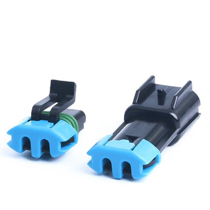 2 Pins Waterproof Electrical Wire Cable Connector Male/Female Plug for Car Fan