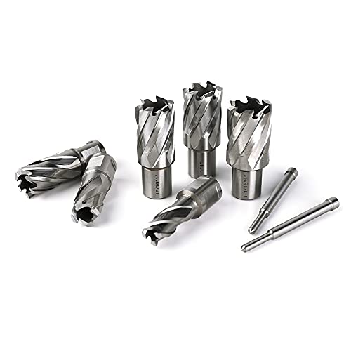 OSCARBIDE 13pc HSS Annular Cutter Set,1" Cutting Depth,1"/16" to 1-1/16"Dia