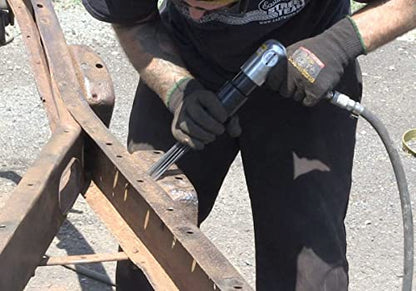 Rockwood Pistol Grip Air Needle Scaler Pneumatic Tool Remove Paint Slag Rust Deburring