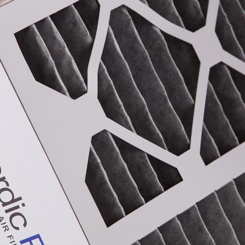 Nordic Pure 16x25x5 Pleated MERV 8 Plus Carbon Air Filters 2 Pack - style: MERV 8 P + Carbon