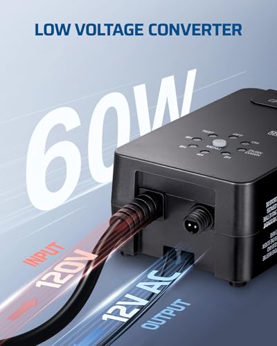 DEWENWILS 60W Low Voltage Landscape Transformer