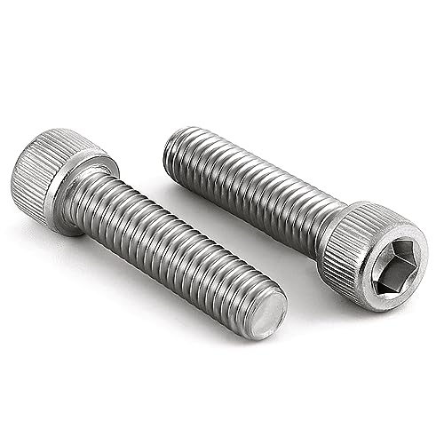 1/4-20 x 1-1/2" Socket Head Cap Screws, Allen Socket Drive, Stainless Steel 18-8 (304), Full Thread, Bright Finish, Machine Thread, 25 PCS - size: 1/4-20 x 1-1/2"