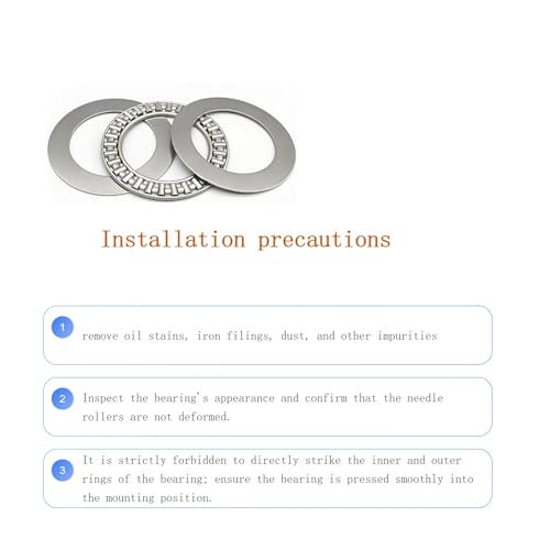 2PCS AXK1024 Thrust Needle Roller Bearings with Washers - size: 1024(10*24)