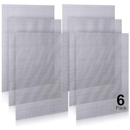 6 Pack 12×8 Inch Wire Mesh Screen, 20 Mesh 304 Stainless Steel