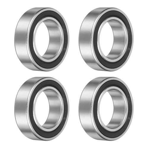 uxcell 4Pcs 254212-2RS Non-Standard Ball Bearings 25mm ID x42mm OD x12mm T - size: 254212-2RS