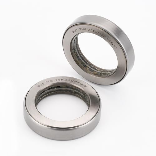 XIKE T199, Thrust Tapered Roller Bearing, 2.01 Inch Bore, 2-Pack - size: T199x2