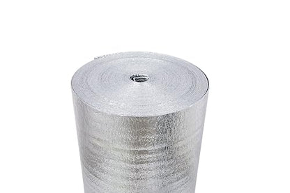 SmartSHIELD -1.5mm 48" x100ft Reflective Insulation roll 400 Sq. Ft., Foam Core Radiant Barrier, Thermal Insulation Shield - Commercial Grade - Foil / Foil - style: 48" x 100ft FOIL/FOIL