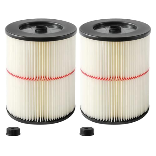 17816 Filter for Craftsman Shop Vac Filters 5/6/8/12/16 Gallon Wet/Dry Vac - color: 2 Pack