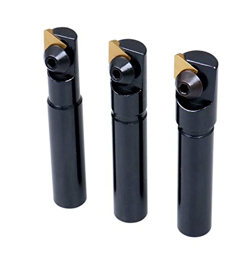 Accusize Indexable End Mill Set, 1/2" Shank, 0046-0510