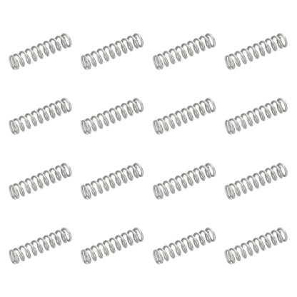 uxcell 50Pcs 304 Stainless Steel Compression Springs,0.8mmWD, 5mm ODx20mm L - size: 5mmx20mm