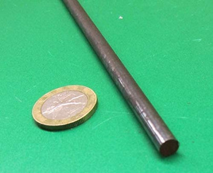 1144 Carbon Steel Round Rod .250" Diameter x 6 Foot Length 2 Pieces 12 Feet Total