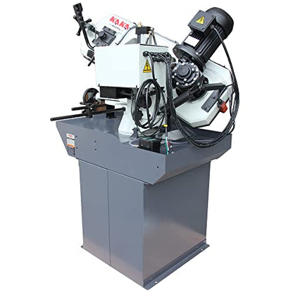 KAKA INDUSTRIAL BS-106G Metal Band Saw, 10 x 6.1 in, 60 Degree - style: 10”x6.1" Mitering/Swivel Head