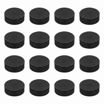 MECCANIXITY Single Sided Speaker Isolation Pads 55mmx20mm Round Black - size: 55mmx20mm