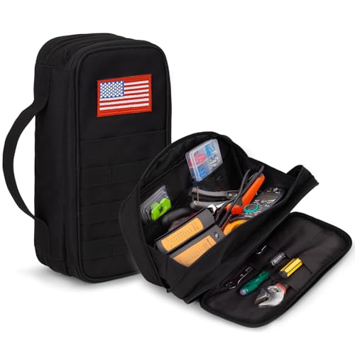 ATRIPACK Tactical Small Tool Bag for Repairmen,Multi-purpose Organiser Bag - color: Black