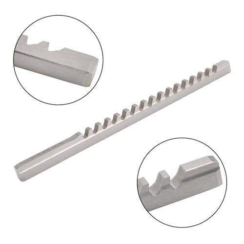 kimllier B1-5 mm Keyway Broach, B Push-Type, HSS, 6.45×171.5mm