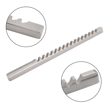 kimllier B1-5 mm Keyway Broach, B Push-Type, HSS, 6.45×171.5mm