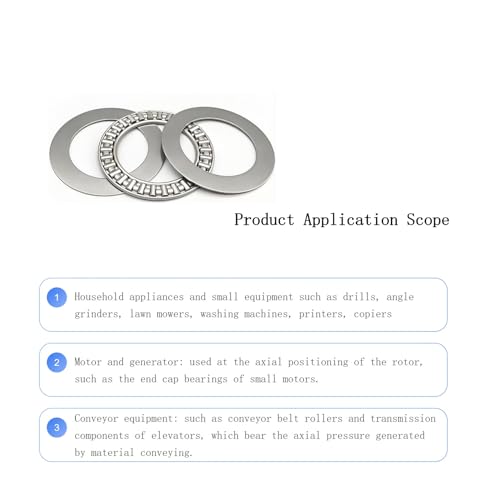 2PCS AXK2542 Thrust Needle Roller Bearings with Washers - size: 2542(25*42)